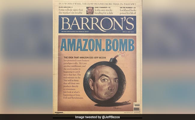 Jeff Bezos Shared Old Article Predicting Amazon's Failure. Elon Musk Replied