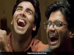 "What <I>Hera Pheri</i> Is This?": Akshay Kumar's Filmy Tweet For Suniel Shetty's Son Ahan "What <I>Hera Pheri</i> Is This?": Akshay Kumar's Filmy Tweet For Suniel Shetty's Son Ahan