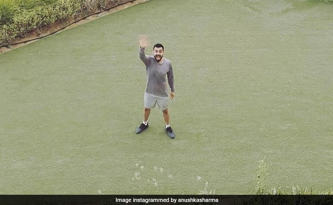 Glimpses Of Anushka Sharma And Virat Kohli's "Love In The Time Of Bubble Life"