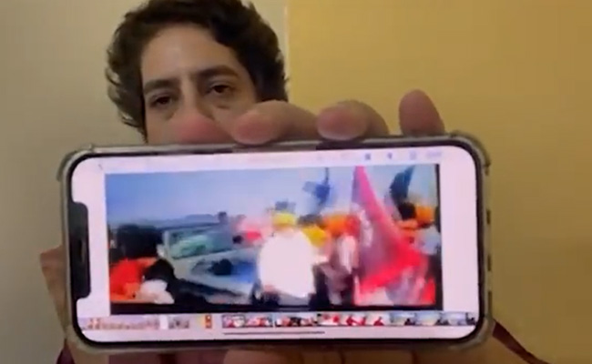 "Have You Seen This?" Priyanka Gandhi To PM On Viral Lakhimpur Video