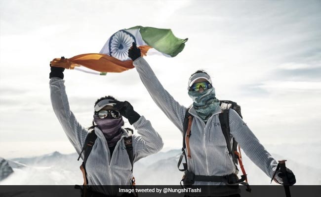 India's 'Everest Twins' Summit Swiss Alps In Women-Only Peak Challenge