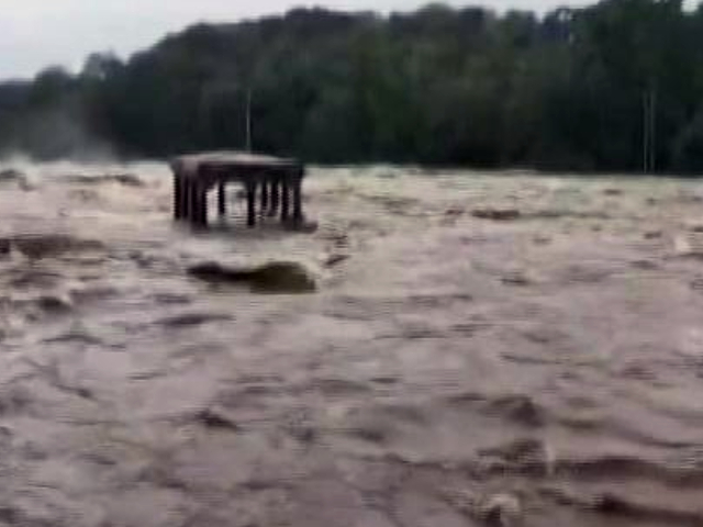 Heavy Rain Lashes Parts Of Kanyakumari In Tamil Nadu