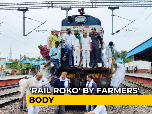 Trains Hit In <i>Rail Roko</i> Protest Against Minister Over Farmers' Killing