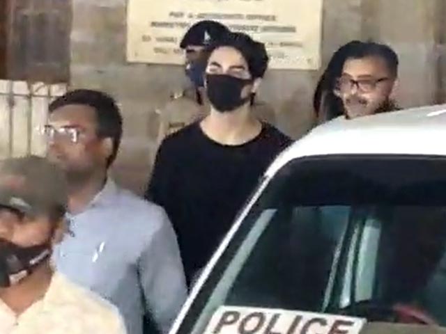 Video Shows Aryan Khan After Arrest By Anti-Drugs Agency