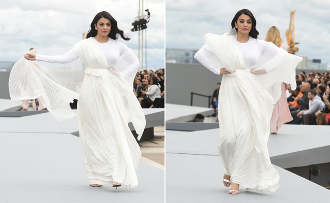 Aishwarya Rai Is An Enigma In White For Paris Fashion Week 2021