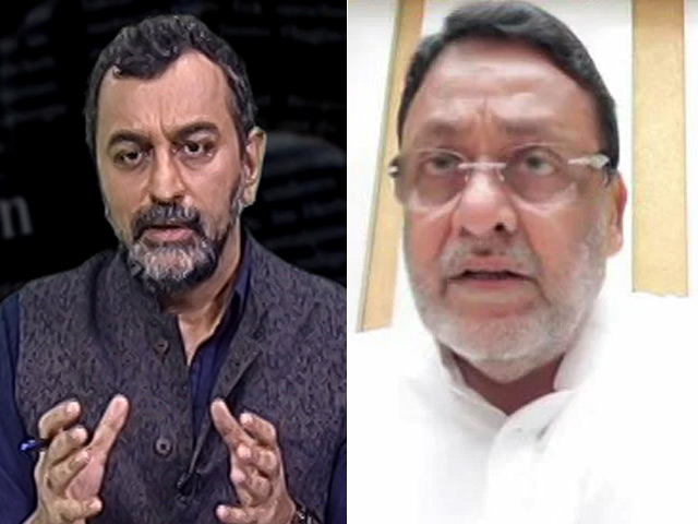 Anti-Drugs Agency "Hiding" Behind Son-In-Law's Case: Nawab Malik Hits Back