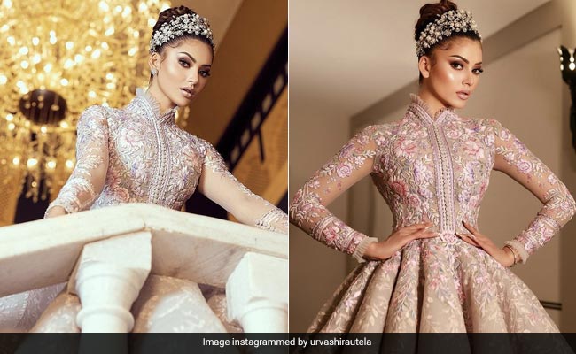 Urvashi Rautela Looks Straight Out Of A Fairy Tale In A Michael Cinco Gown