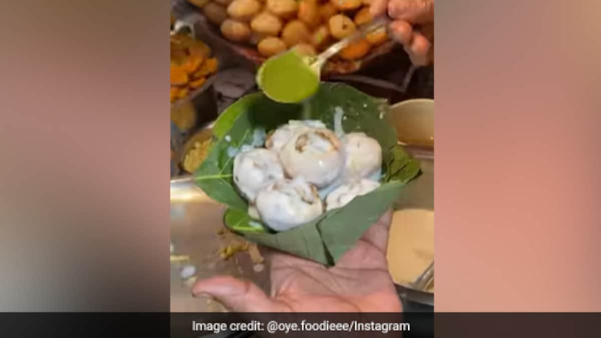 Gol Gappa In A Leaf? This Unique Street Food Has The Internet Intrigued (Video Inside)