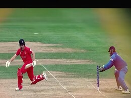 Viral Video: स्टंप करने में धोनी का कोई सानी नहीं, जो होनी को अनहोनी कर दे, वही है धोनी Viral Video: स्टंप करने में धोनी का कोई सानी नहीं, जो होनी को अनहोनी कर दे, वही है धोनी