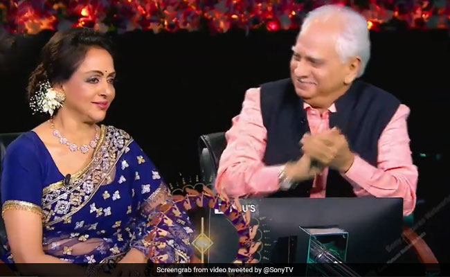 It Was A Mini <i>Sholay</i> Reunion For Amitabh Bachchan, Hema Malini And Ramesh Sippy On The Sets Of <i>KBC 13</i>