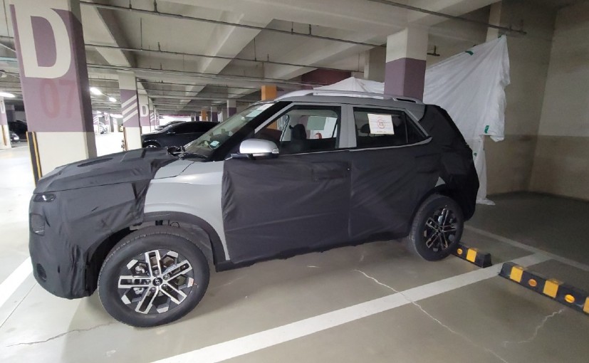 Hyundai Venue Facelift Spotted Testing For The First Time