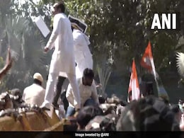 Youth Congress Workers Protest In Delhi, Demand Arrest Of Minister's Son Youth Congress Workers Protest In Delhi, Demand Arrest Of Minister's Son