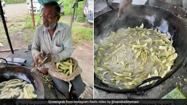 Watch: Video Of Visually Impaired Man Selling Banana Chips Goes Viral