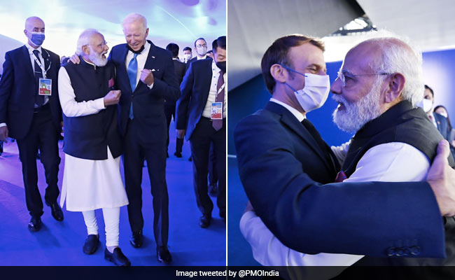 'बाइडन ने कंधे पर रखा हाथ, मैक्रों के लगे गले...' : G20 में दिग्गज नेताओं से PM मोदी ने ऐसे की मुलाकात, PICS में देखें