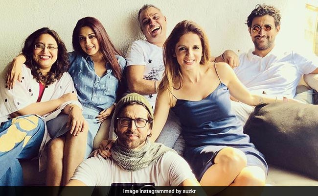 Hrithik Roshan, Sussane Khan And Kunal Kapoor Have Been "Friends Through The Years"
