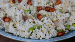 Indian Cooking Tips: How To Make Peanut Rice | South Indian Peanut Rice Recipe