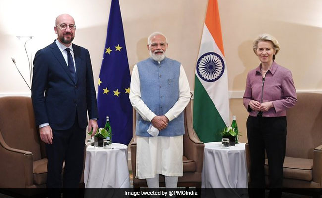 PM Modi Meets Presidents Of European Council And European Commission In Rome