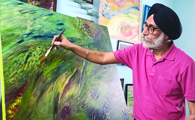 डॉ. प्रिथिपाल सिंह सेठी एक ऐसे कलाकार, जो पेंटिंग के ज़रिए दुनिया को उम्मीद दे रहे हैं