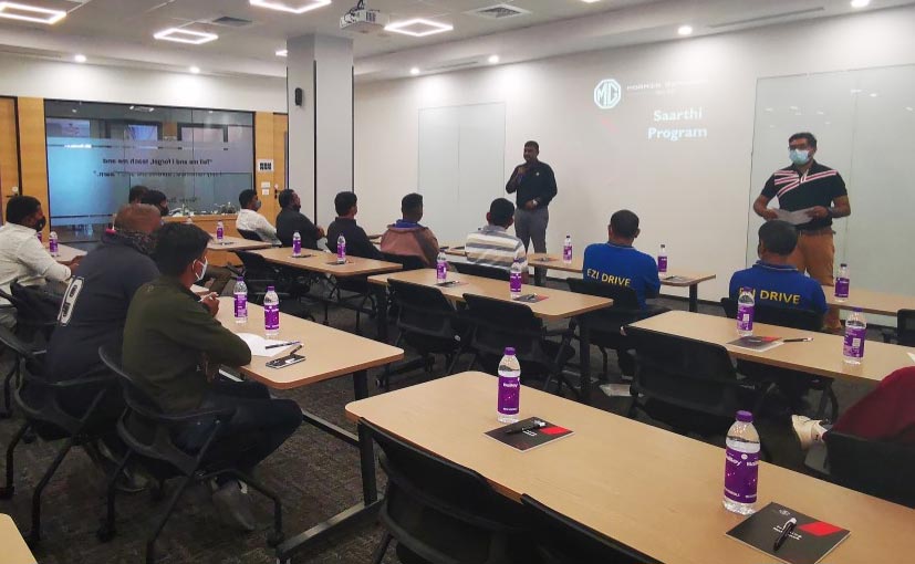 MG Motor India To Train 1000 Chauffeurs In 2 Months On Advance Car Tech