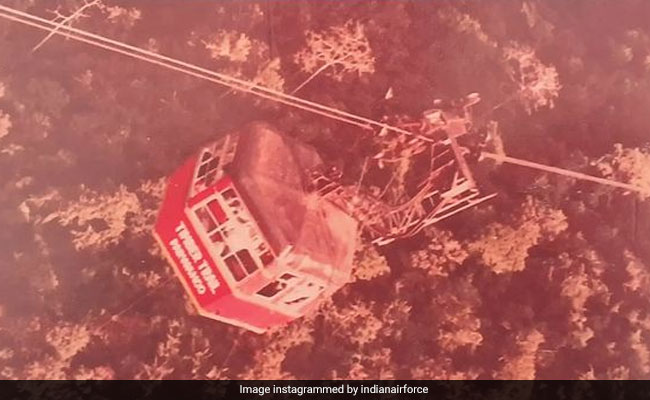 Throwback: When Armed Forces Rescued 10 Tourists From Dangling Cable Car