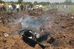 Air Force's Mirage-2000 Crashes In Madhya Pradesh, Pilot Ejects Safely Air Force's Mirage-2000 Crashes In Madhya Pradesh, Pilot Ejects Safely