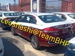 Ciaz-Based Toyota Belta Sedan For The Export Market Spotted In India