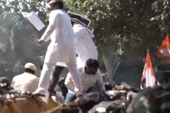 Youth Congress Workers Protest In Delhi, Demand Arrest Of Minister's Son Youth Congress Workers Protest In Delhi, Demand Arrest Of Minister's Son