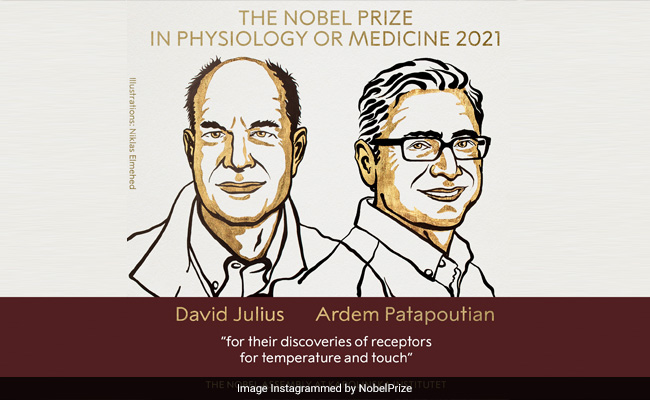 Nobel Medicine Prize Awarded Jointly To David Julius, Ardem Patapoutian