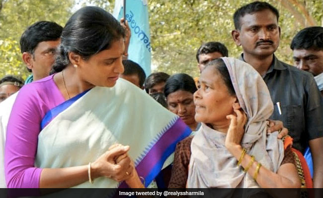 Jagan Reddy's Sister Arrested After Supporters, KCR Party Workers Clash