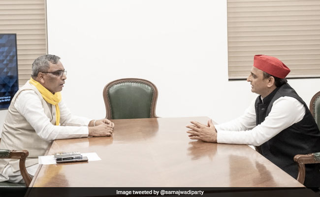 "Have Come Together": Samajwadi Party, Ex BJP Ally Ahead Of UP Polls