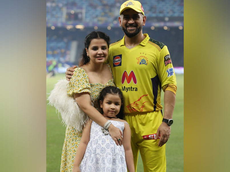 Watch: MS Dhoni Gets An Adorable Hug From Sakshi, Ziva After IPL Win