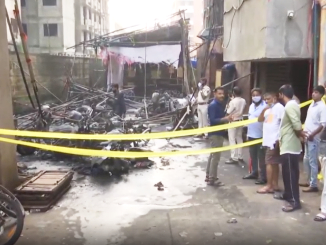 20 Motorcycles Burnt In Fire At Residential Society In Mumbai