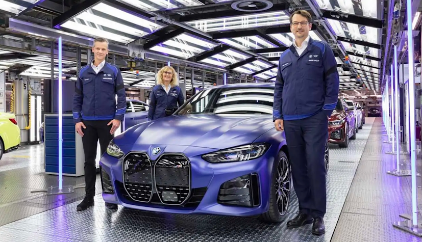 First Series Produced BMW i4 Has Rolled Off Production Lines