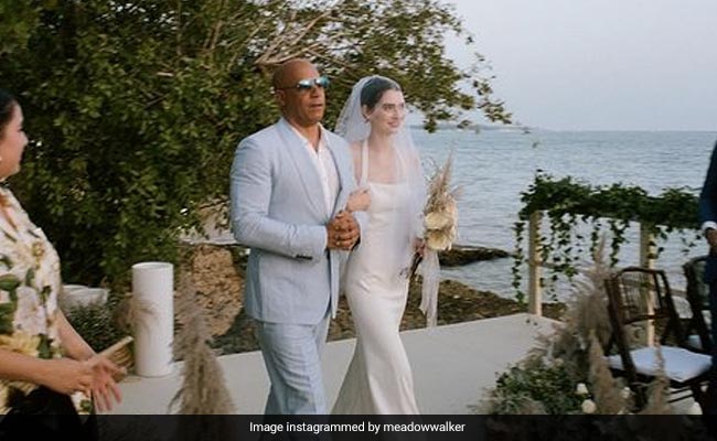 Vin Diesel Walked Paul Walker's Daughter Down The Aisle At Her Wedding. It's OK To Cry