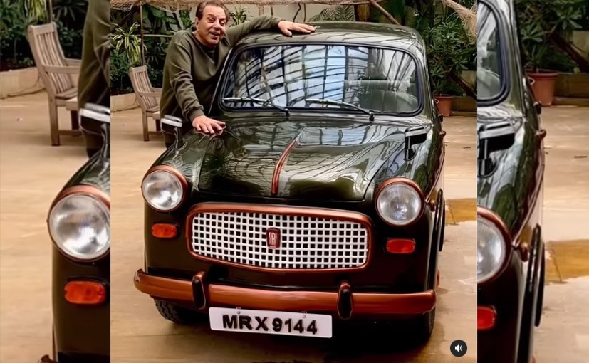 Veteran Actor Dharmendra Shows His First Car On Instagram, Bought In 1960