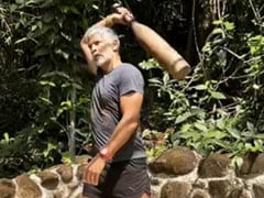 You Can Have This Much Fun With A Mudgar If You Are Milind Soman