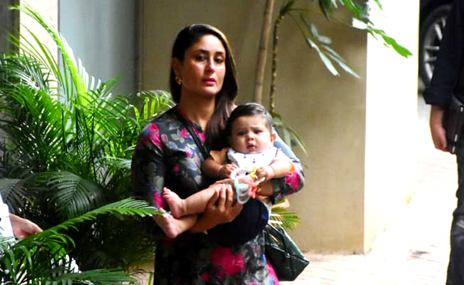 "Your Cheeks And Cuddles Complete Me": Kareena Kapoor Stopped Short Of Posting An Entire Pic Of Baby Jeh. See Inside