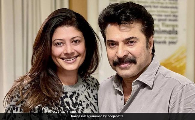 When Pooja Batra Met <i>Megham</i> Co-Star Mammootty "After So Long" In Budapest. See Pics