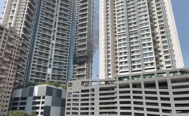 Man Falls From 19th Floor Trying To Escape Fire At Mumbai High-Rise