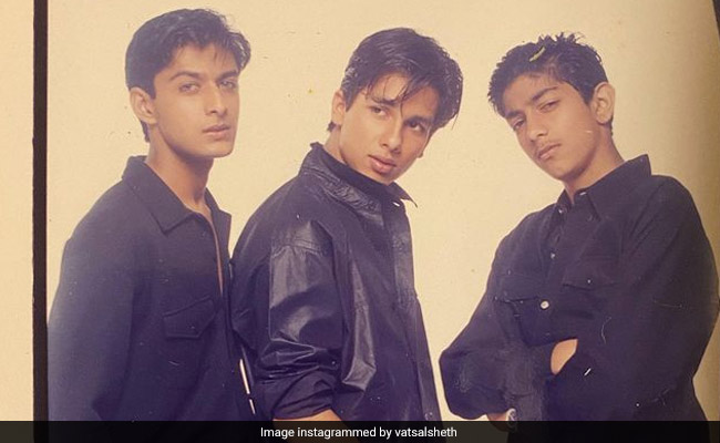 Shahid Kapoor With Vatsal Sheth In A Major Blast From The Past