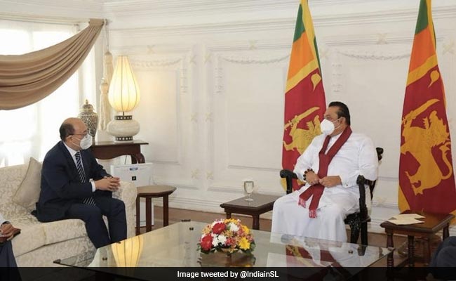 Foreign Secretary Harsh Vardhan Shringla Holds Talks With Sri Lanka's PM