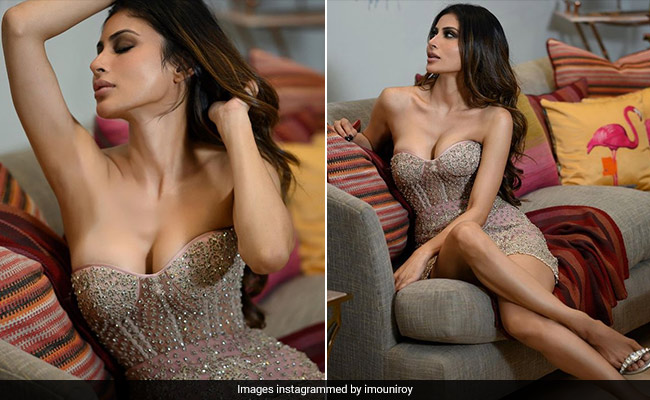 Mouni Roy's Strapless Mini Dress Is So Glam, You'd Think It Was The Weekend Already