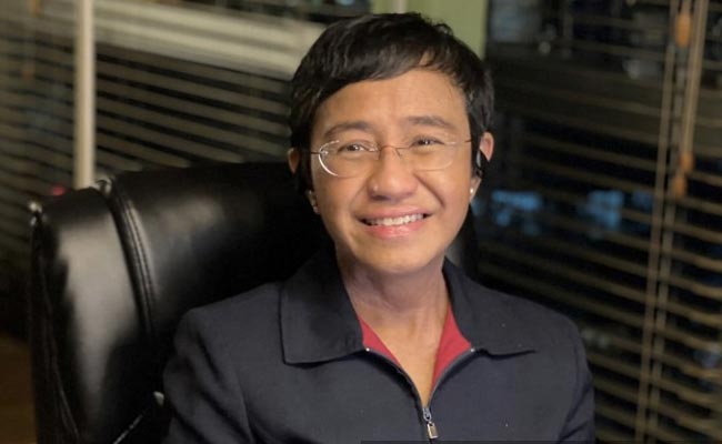 Nobel Peace Prize Winner Maria Ressa Dedicates Award To "All Journalists"