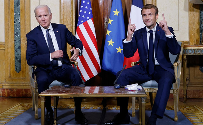 US Was "Clumsy" In Submarines Deal: Joe Biden To France's Macron