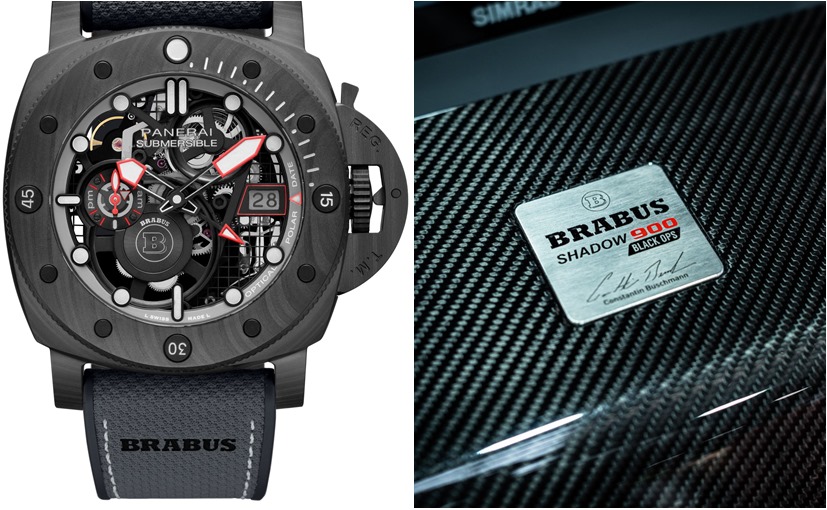 Panerai Launches New Submersible Series Watch Inspired By Brabus Shadow Black Ops Boats