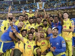 Watch: Chennai Super Kings Players Celebrate With Trophy After Winning IPL 2021 Final vs Kolkata Knight Riders Watch: Chennai Super Kings Players Celebrate With Trophy After Winning IPL 2021 Final vs Kolkata Knight Riders