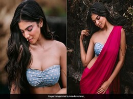 Malavika Mohanan's Take On The <i>Saree</i> Is The Most Striking We've Ever Seen, Thats For Sure Malavika Mohanan's Take On The <i>Saree</i> Is The Most Striking We've Ever Seen, Thats For Sure