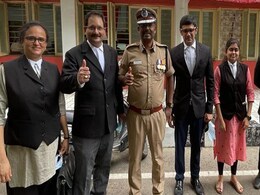 Retiring Cop Wears Bloodstained Badge From Rajiv Gandhi Assassination Day Retiring Cop Wears Bloodstained Badge From Rajiv Gandhi Assassination Day