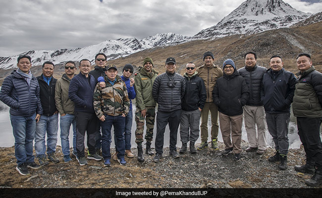 Arunachal Chief Minister Visits Tawang, Interacts With Army Jawans