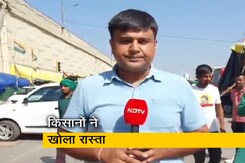 दिल्ली वालों को राहत, किसानों ने खोली गाजीपुर बॉर्डर के नीचे वाली सर्विस लेन दिल्ली वालों को राहत, किसानों ने खोली गाजीपुर बॉर्डर के नीचे वाली सर्विस लेन